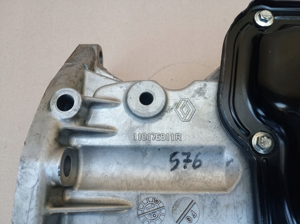 фото №5, Renault clio v captur ii 1.0 tce h4db450 поддон масляная 110176811r