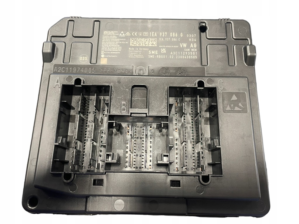 фото №7, Vw golf viii модуль комфорту 1ea937086g