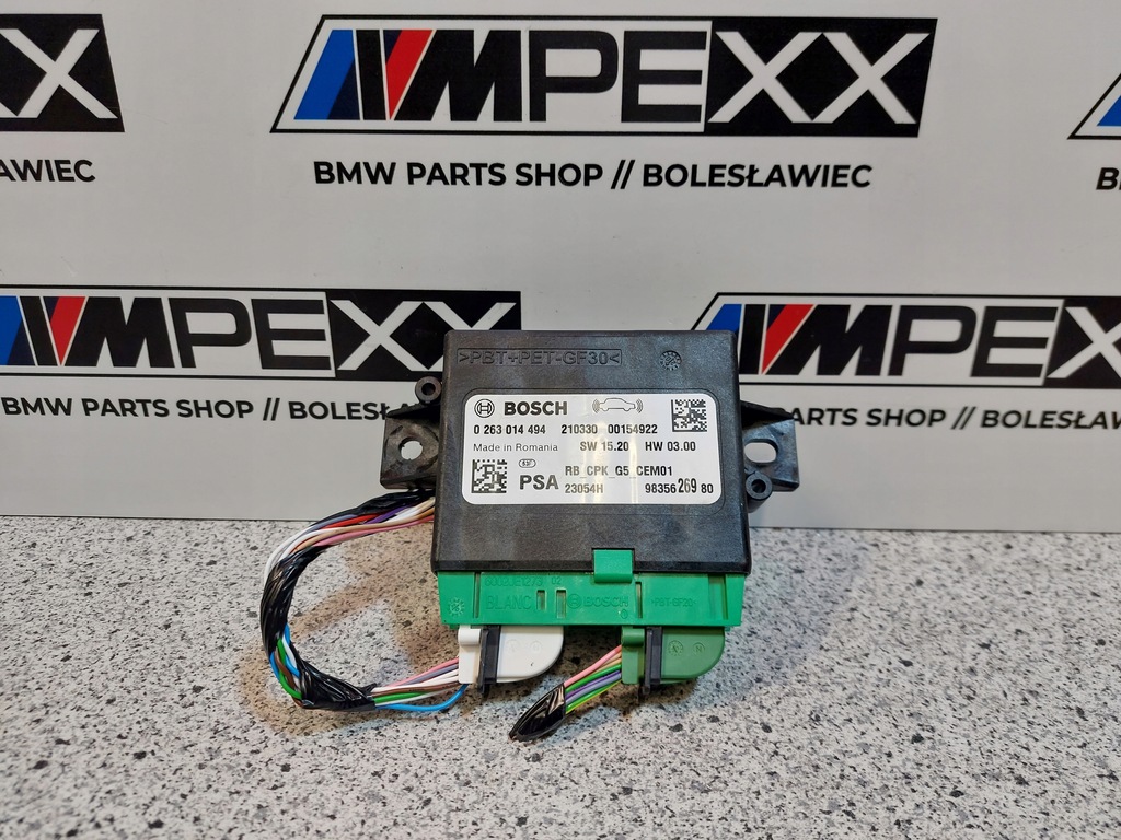 фото №1, Peugeot 3008 ii модуль блок управления pdc 98356269