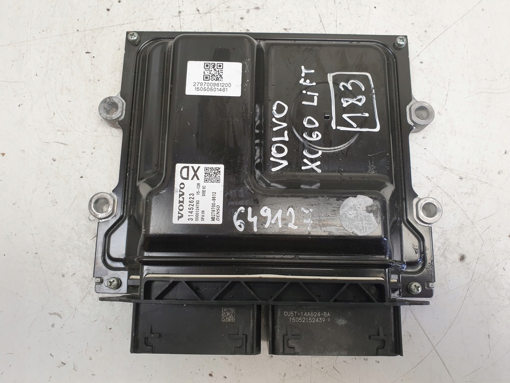 фото №1, Volvo v60 2.0 d2 блок управления двигателя бортовой компьютер