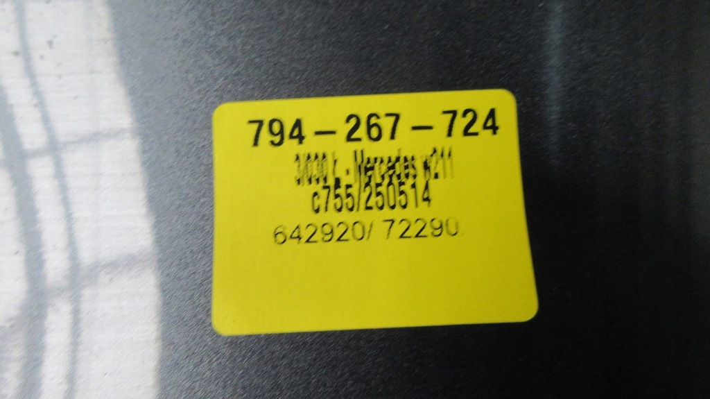 фото №14, Mercedes w211 e-klasa c755 755 бампер перед передний