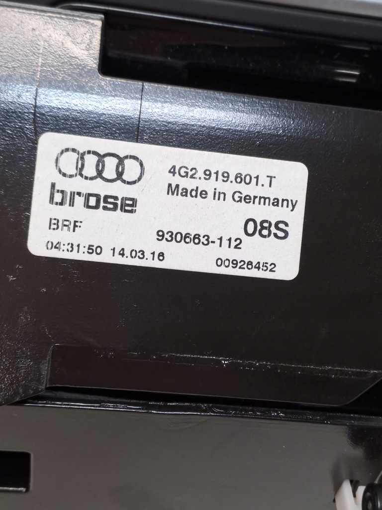 фото №6, Audi a6 c7 дисплей екран навігації підйомник 4g2919601t