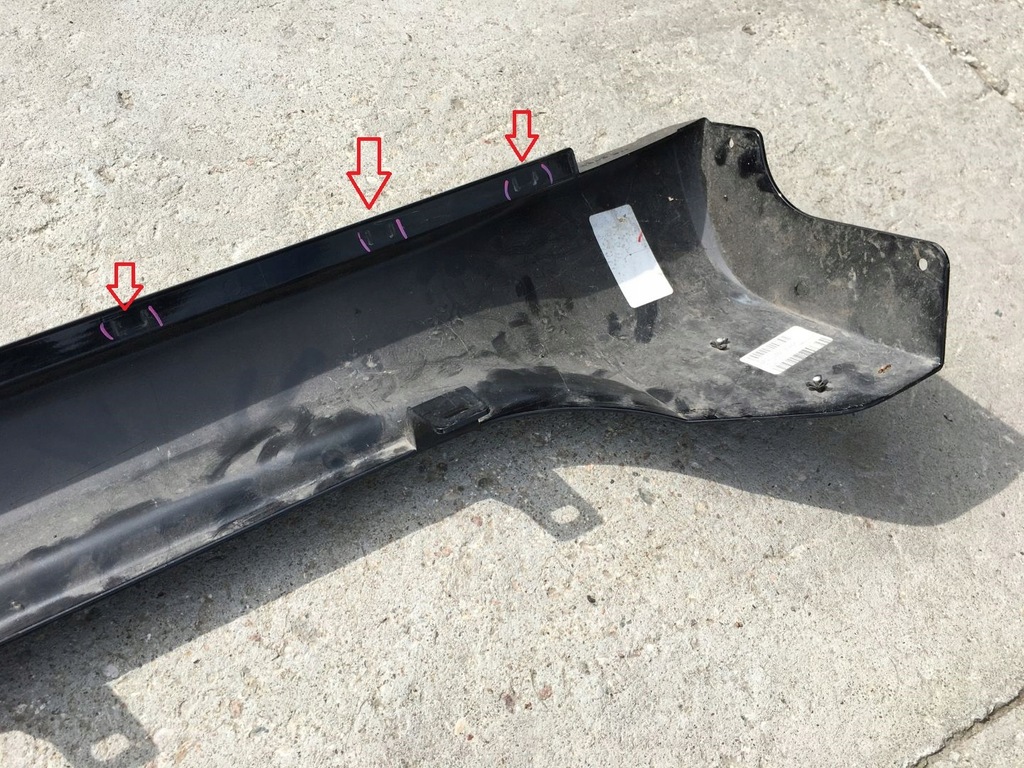 фото №15, Jeep grand cherokee 11-14 - молдинг порог правая