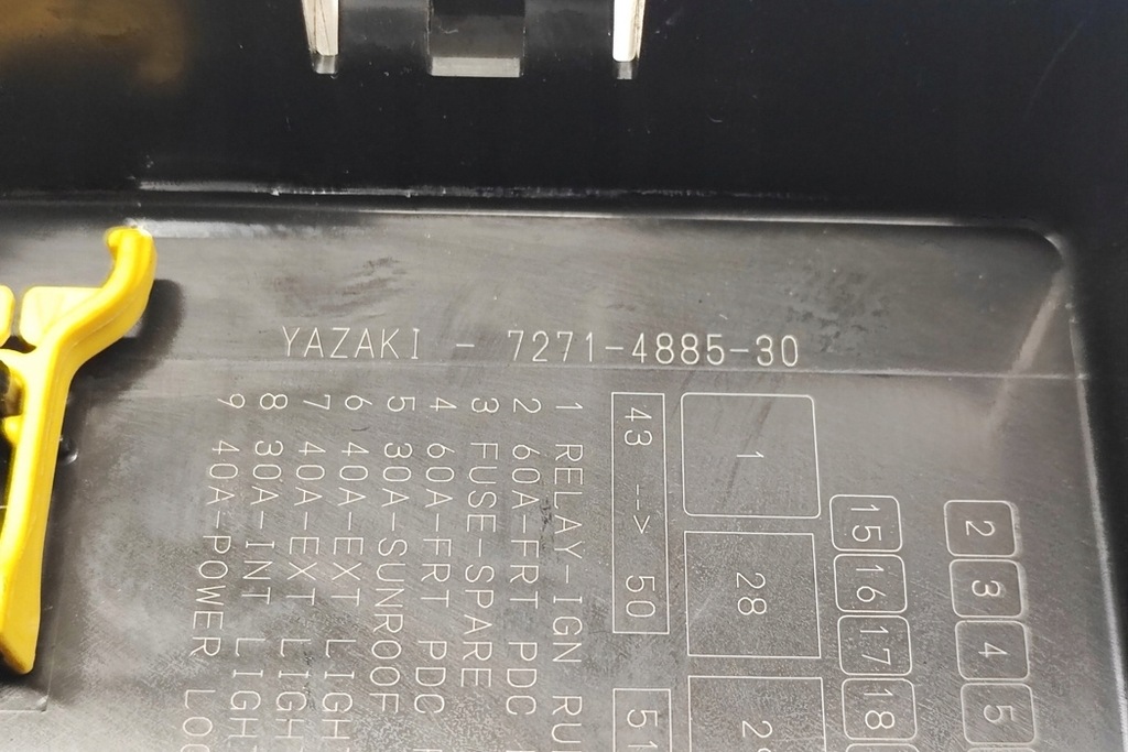 фото №11, Кришка коробка запобіжників dodge challenger coupe 7271488530 3.6l