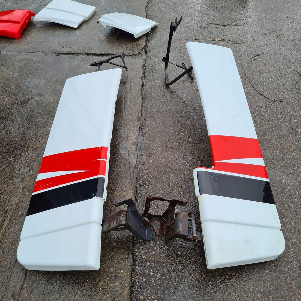 фото №10, Комплект спойлерів спойлери вітровик кабіни stralis 2006 r