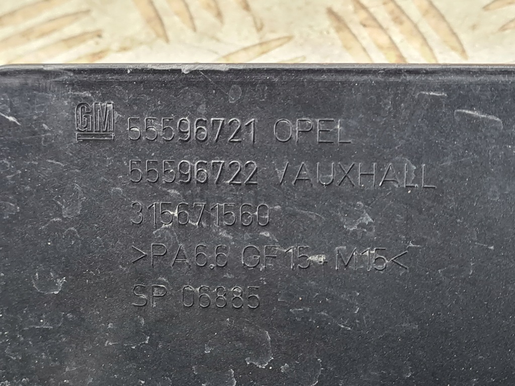 фото №5, Защита верхний крышка двигателя opel astra k 1.0 turbo