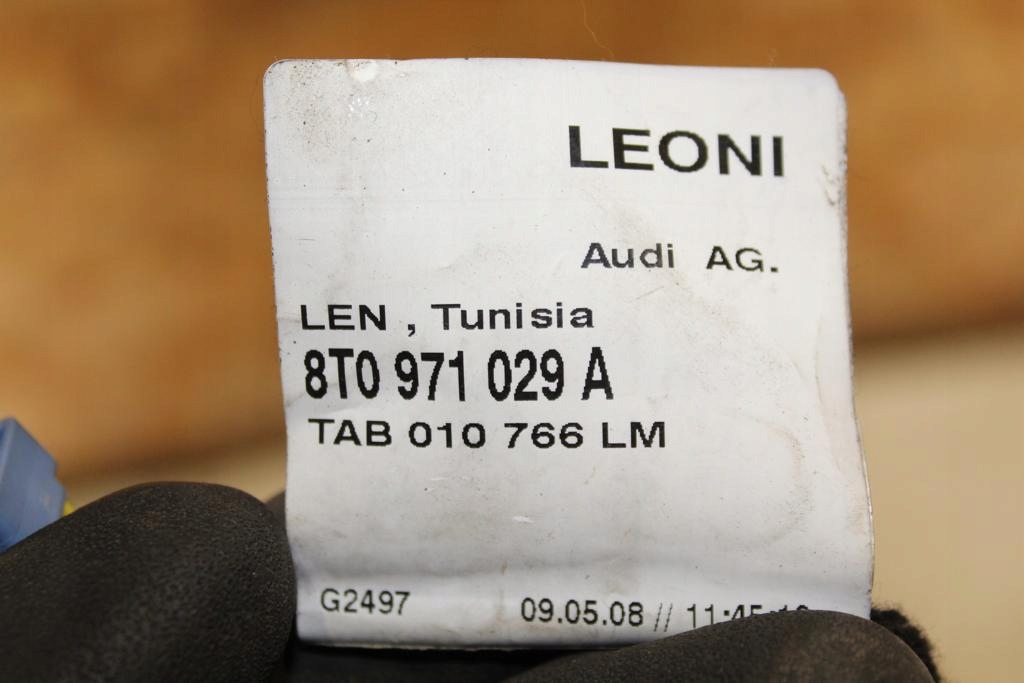 фото №8, Жгут дверь audi a5 8t оригинальный номер 8t0971029a
