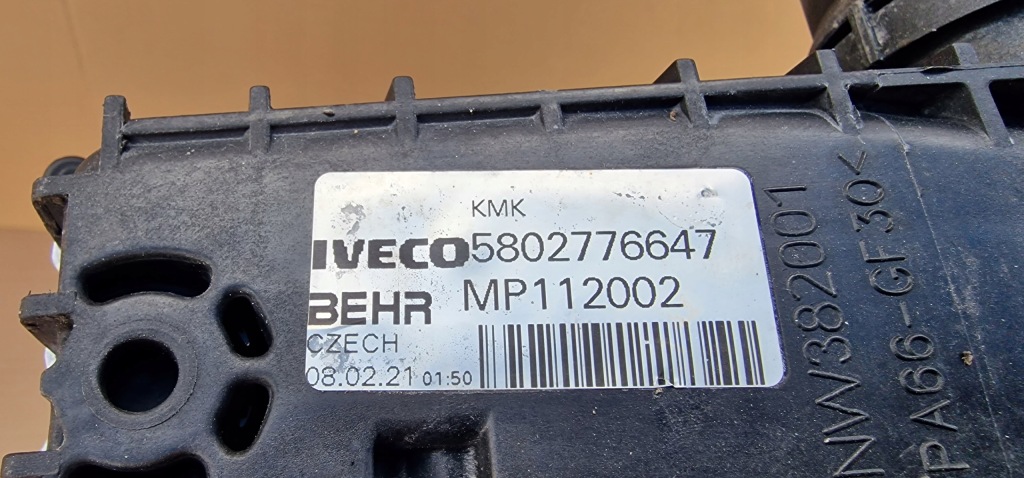 фото №4, Iveco stralis радіатор рідина wody 5802776647