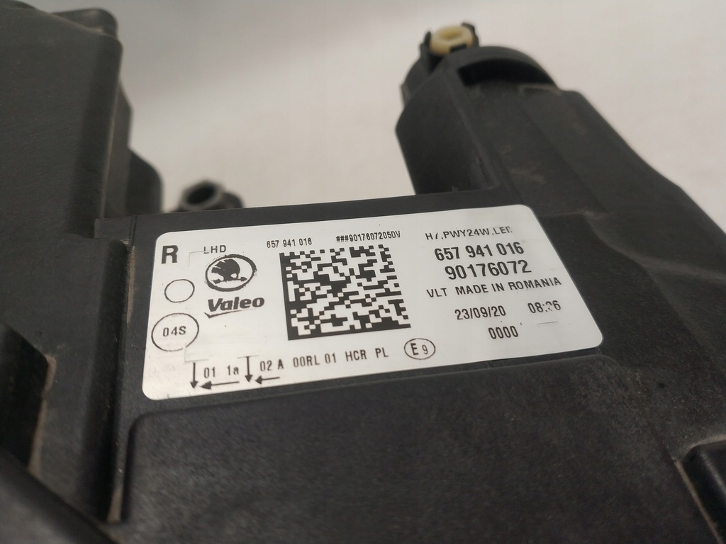 фото №6, Skoda scala 657 лампа led перед передня права 657941016