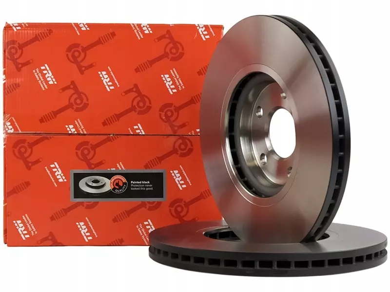 фото №4, Trw гальмівні диски+ гальмівні колодки перед renault koleos j10 320mm