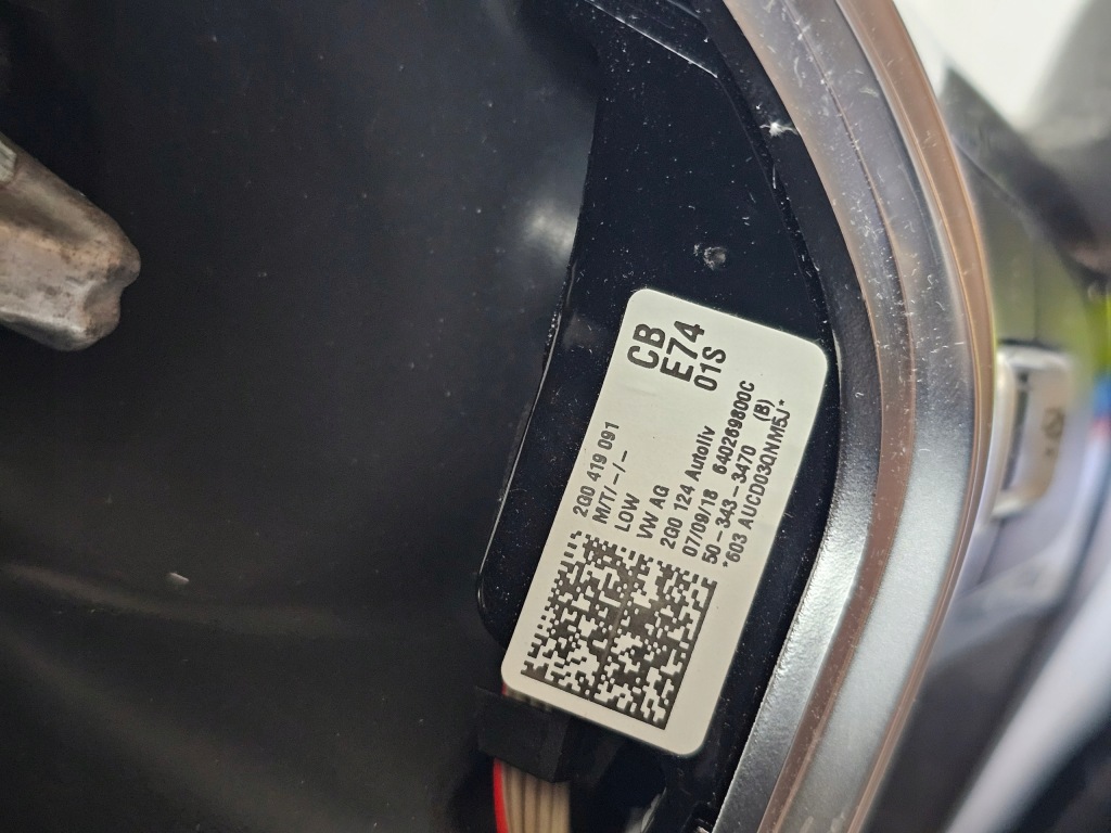 фото №12, Воздуховод кожа мультифункция vw passat b8 dsg 2g0419091cb polo vi