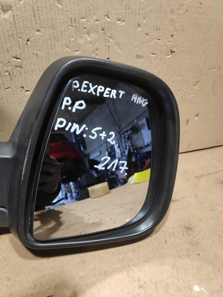 фото №8, Дзеркало ліва uk peugeot expert ii 98155882xt