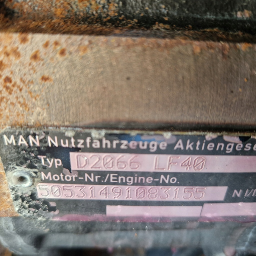 фото №12, Man tgx tga tgs euro 5 kompletny двигатель d2066 lf40 365 tys km
