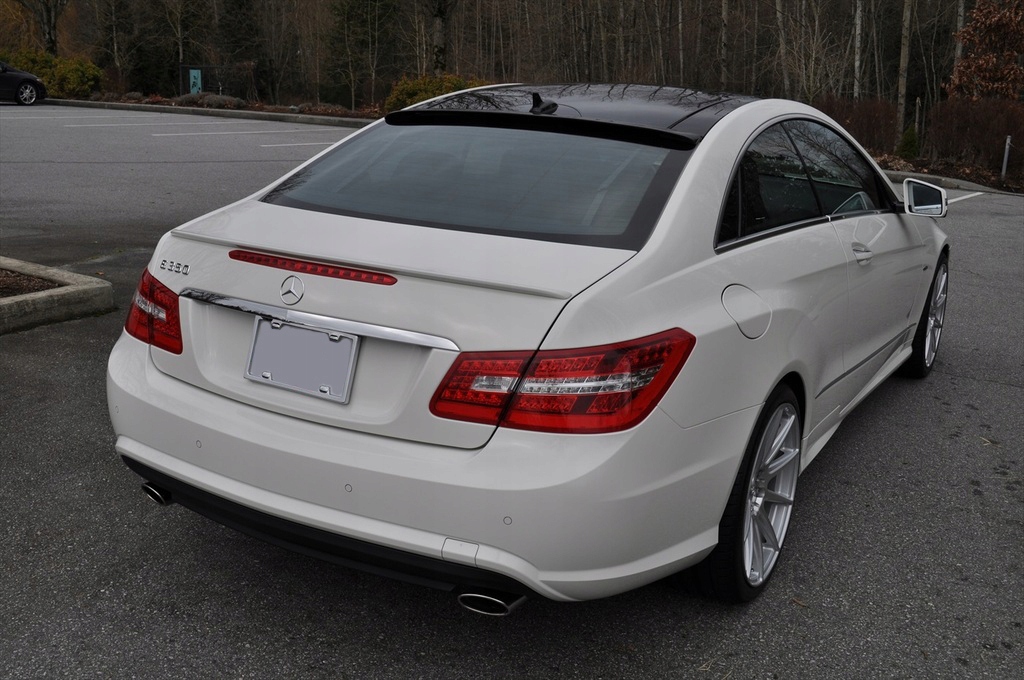 фото №8, Mercedes c207 w212 спойлер спойлер na крышка !