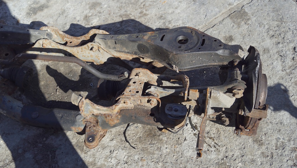 фото №11, Балка підрамник підвіска задня vw tiguan 5n 5n0505235l