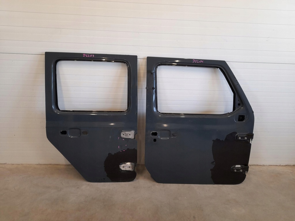 фото №1, Дверь правое задние jeep wrangler iv jl 2018 alu