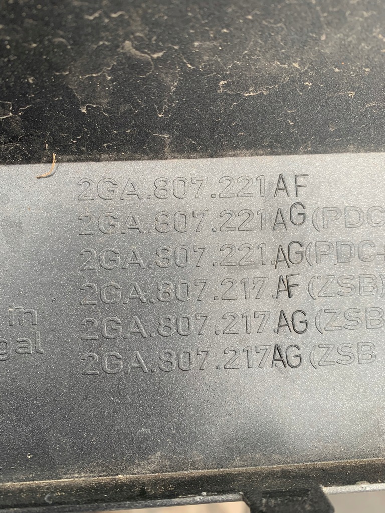 фото №5, Vw t-roc бампер передний перед pdc 2ga807221ag