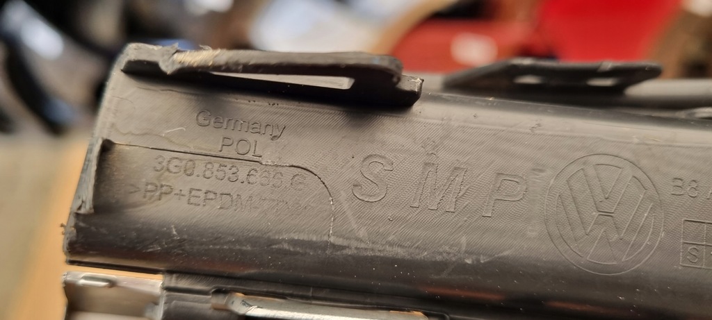 фото №8, Vw passat b8 alltrack lift решётка правая бампер перед оригинал