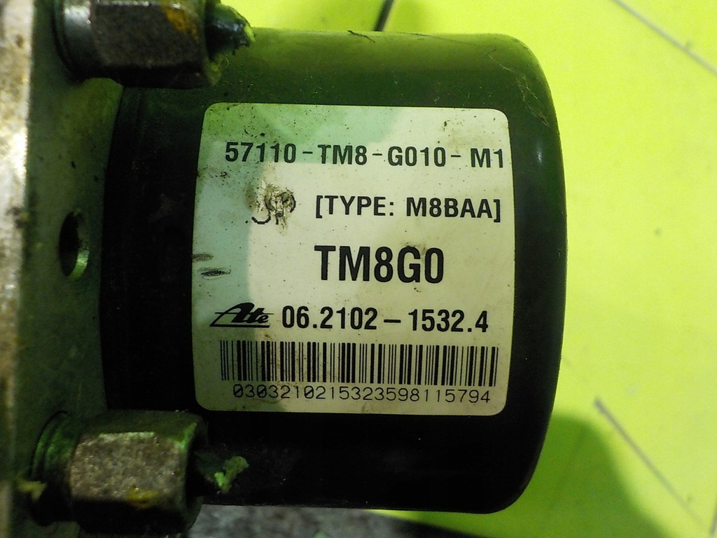 фото №6, Honda insight 1.3 ima 09r hb 5d насос abs 57110-tm8-g010-m1