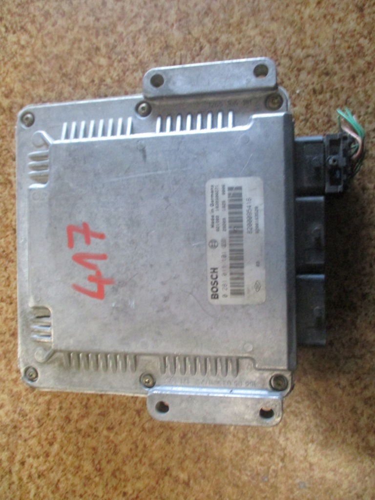 фото №4, Блок управления двигателя renault laguna 1.9dci 0281011101