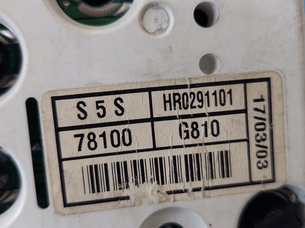 фото №9, Лічильник приладова панель honda civic viii 1.6 b hr0291101