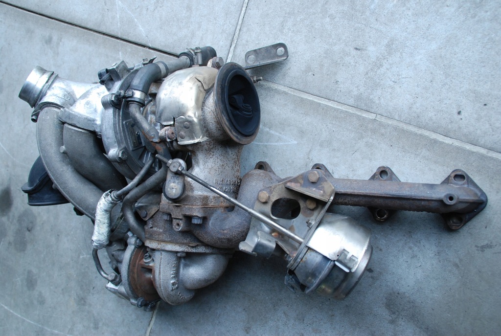 фото №7, Турбина би-турбо 7796355 7802587 bmw 6 e63 e64 635d 3.0d m57 286km 09r