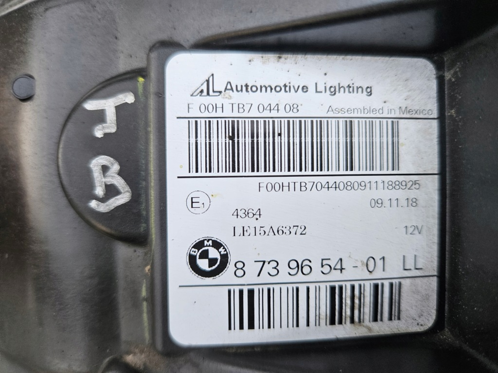 фото №9, Bmw x3 g01 x4 g02 full led адаптивний лампа права 8739654-01
