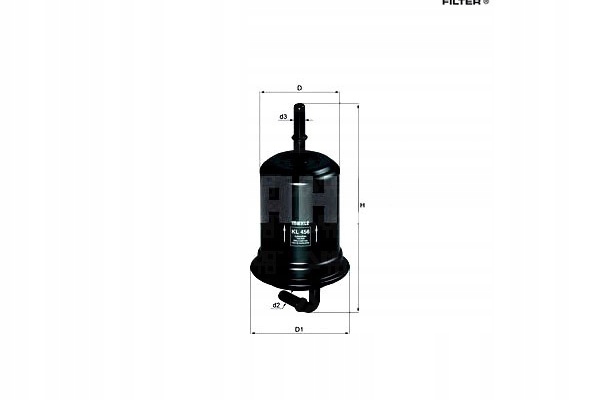 фото №1, Knecht фильтр топлива toyota land cruiser prado 4.0