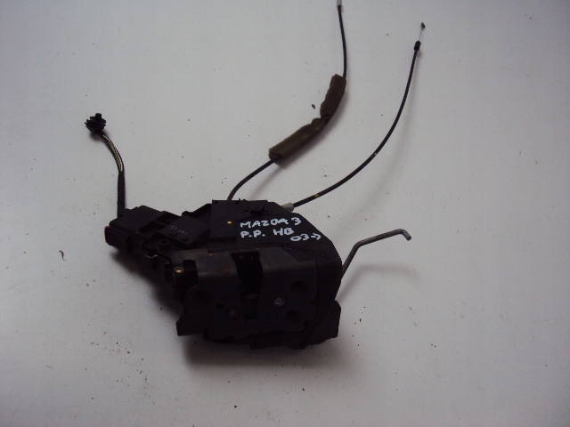 фото №2, Замок дверь правый перед mazda 3 i 03-
