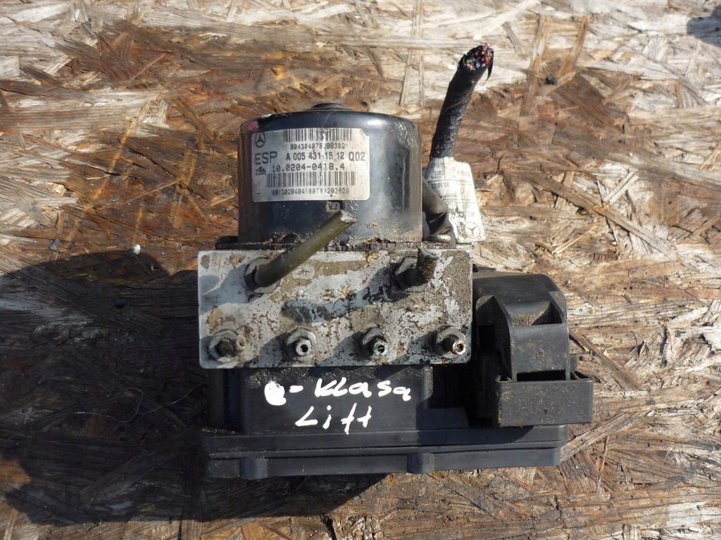 фото №1, Насос гальмівна abs esp mercedes w203 a0054311512