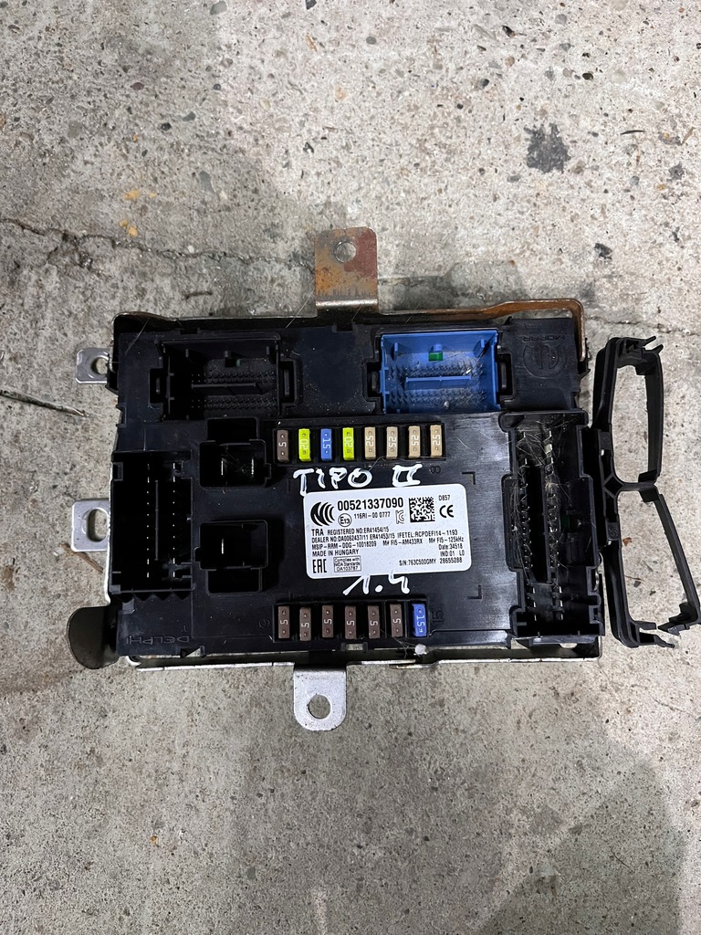 фото №1, Fiat tipo ii модуль bsi запобіжники