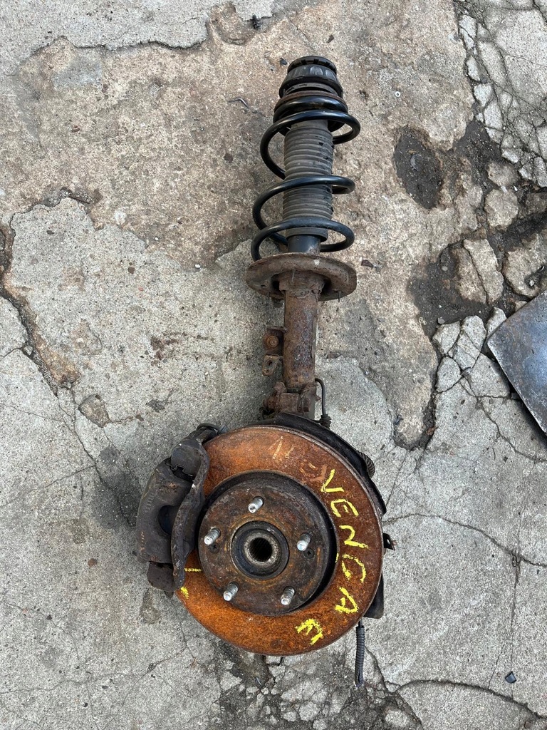 фото №1, Kia venga hyundai ix20 амортизационная стойка левый поворотный кулак 2009-