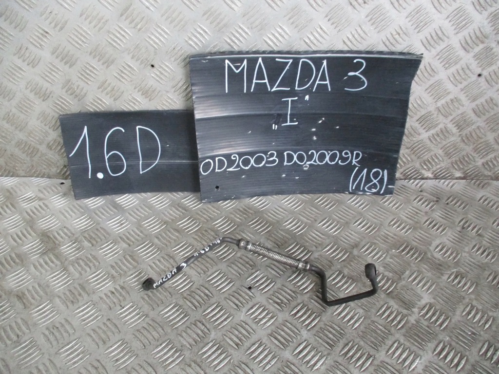 фото №8, Труба turbo mazda 3 1.6 d 03-09r