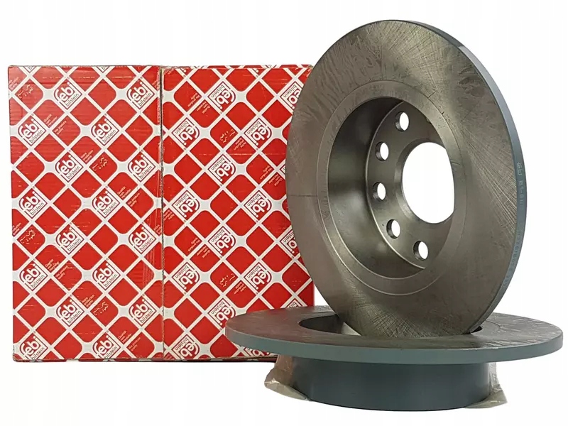 фото №4, Febi тормозные диски+ тормозные колодки задняя vw golf v vi plus 255mm
