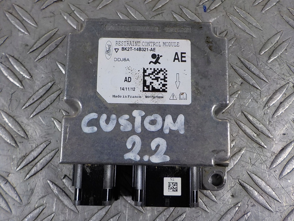 фото №1, Ford transit custom 12- датчик модуль air bag