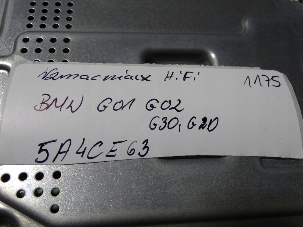 фото №5, Idealny усилитель hifi bmw g01 g02 g30 g20 1