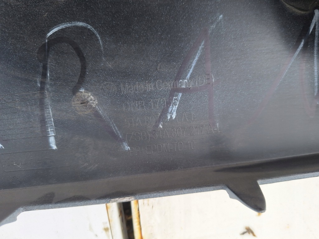 Vw touran 16- 3 3 5ta бампер передок  передний 5ta807221a pdc омыватель Доставка