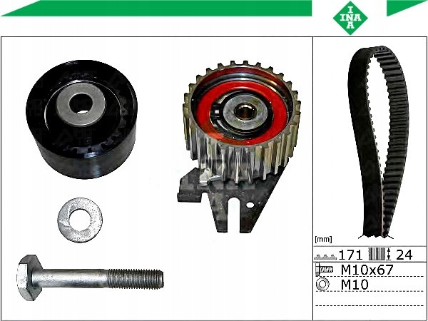 фото №2, Ina 530 0606 10 набор ремень распределительного вала