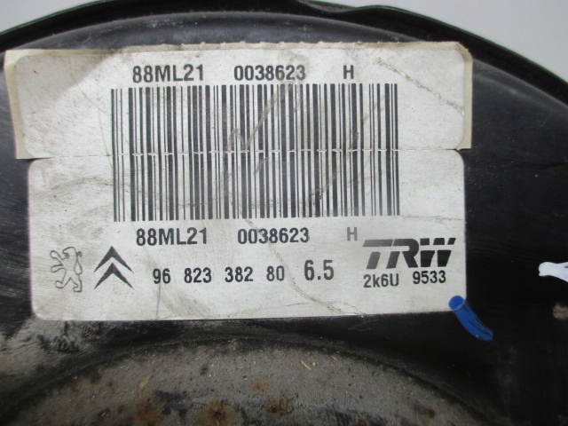 фото №6, Peugeot 207 06-11 усилитель тормозов тормоза насос trw