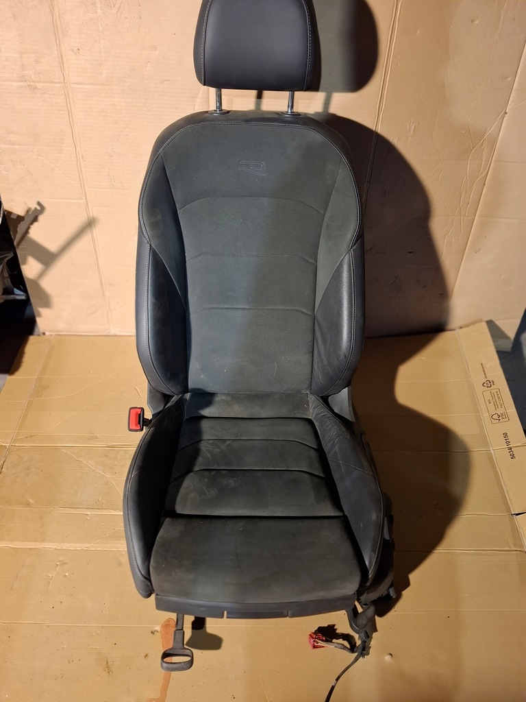 фото №1, Сиденье передний левый vw arteon r line кожа alcantara