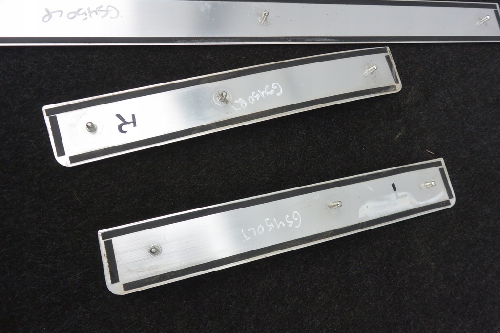 фото №8, Захист поріг перед задня накладка kpl lexus gs iii mk3 хром