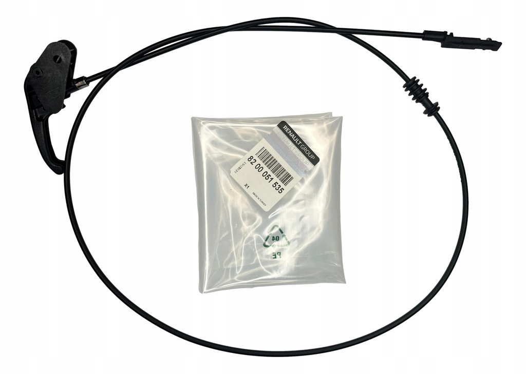 фото №1, Оригінальний номер трос відкривання капот renault megane ii 8200051535