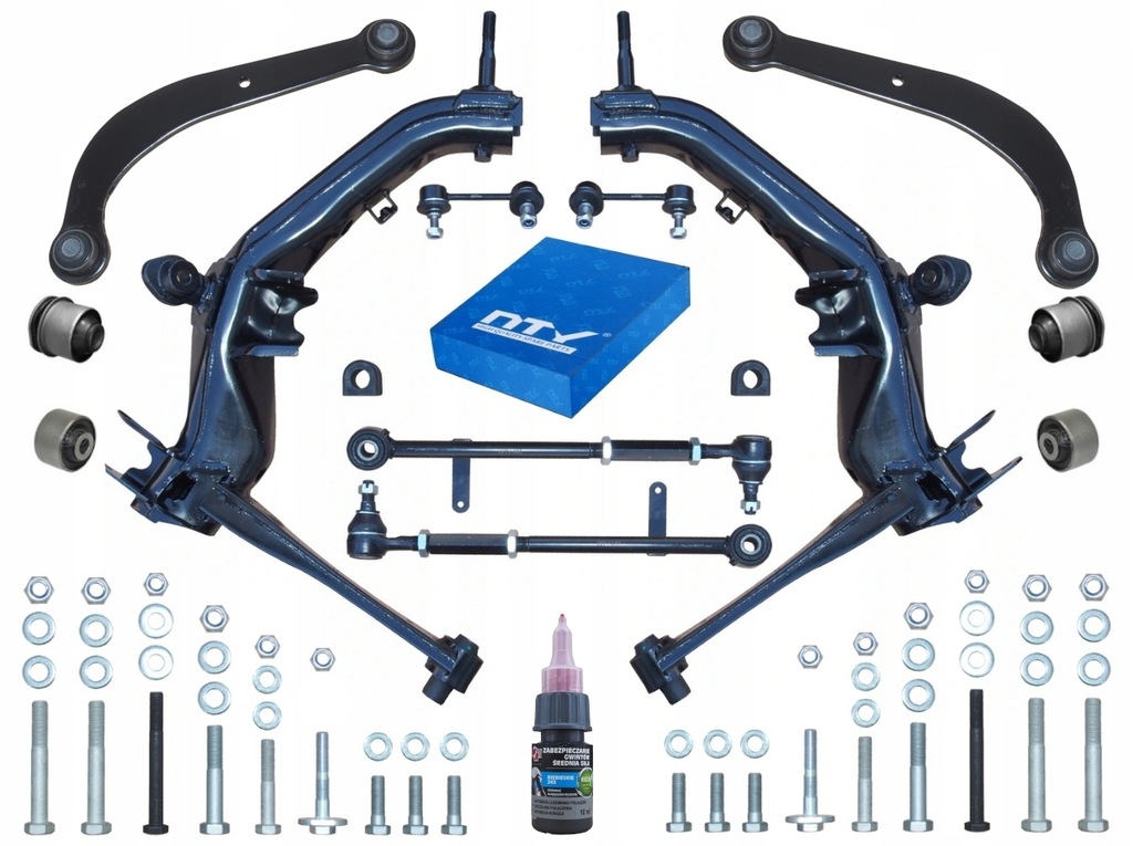 фото №10, Toyota avensis t25 03-08 рычаг верхний рычаги соединители втулки комплект задняя