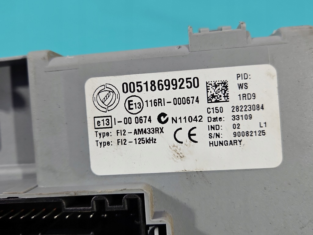 фото №9, Бортовой компьютер блок управления двигателя iaw 5sf3.m2 набор fiat grande punto evo 1.4b