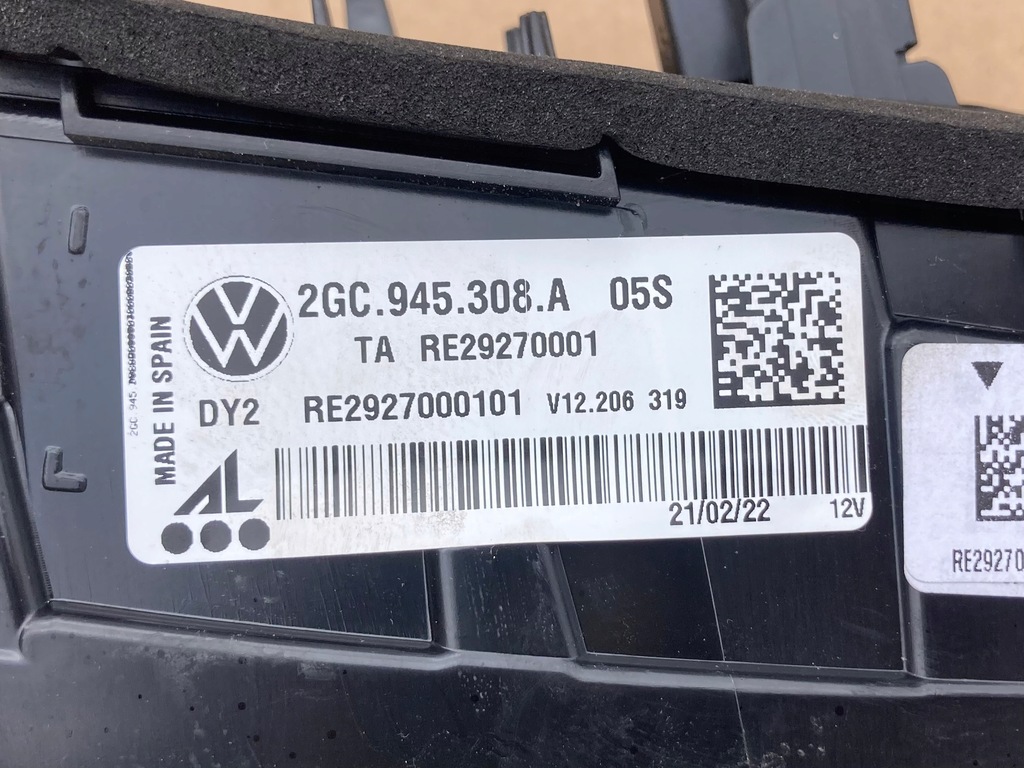 фото №3, Vw t-roc cabrio lift 2gc 22r лампа задня права led