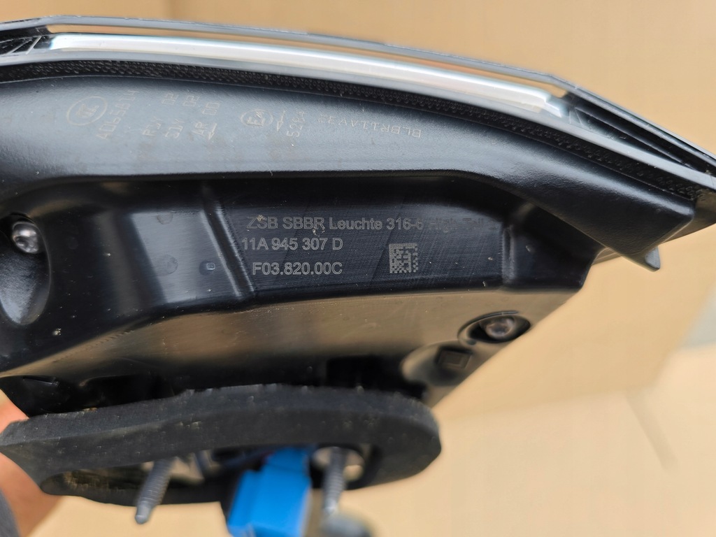 фото №8, Vw id4 id.4 лампа задняя накладка 11a945307d