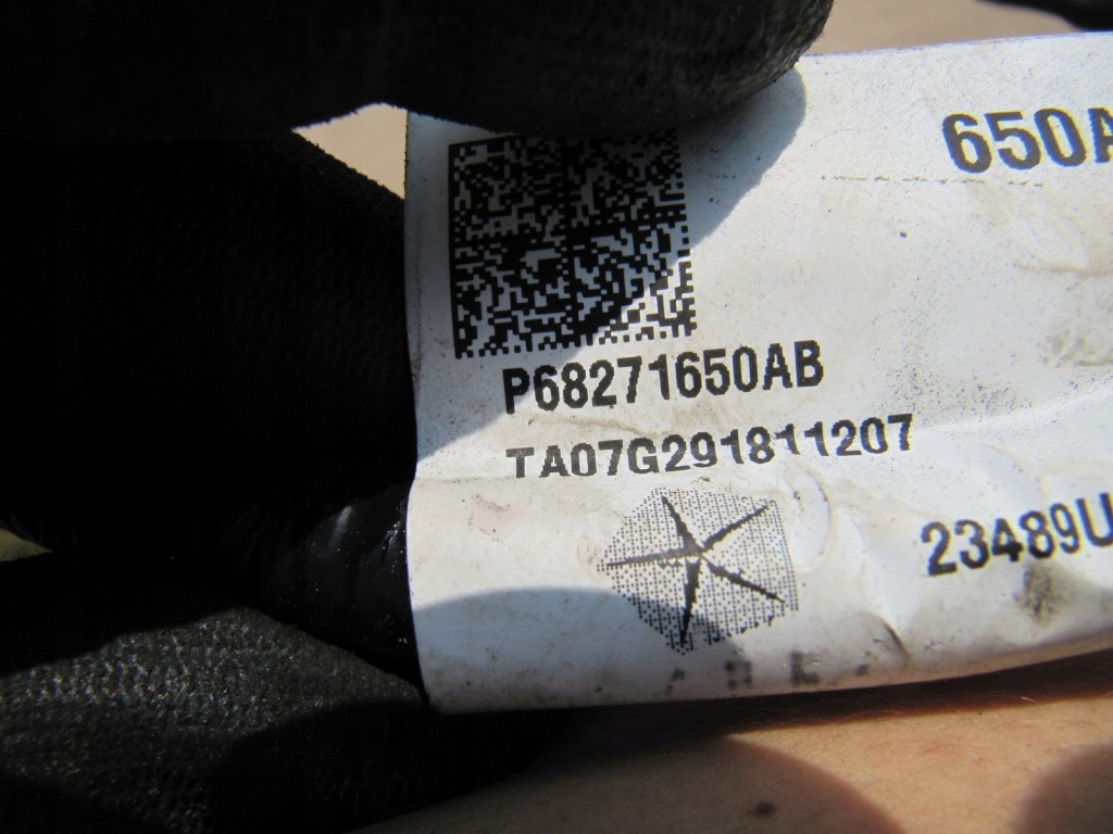 Chrysler pacifica 17- 3.6 клемма шланг массовый датчик жгут Цена