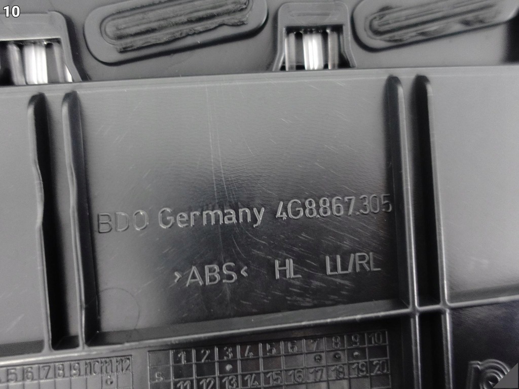 фото №11, Audi rs7 s7 a7 4g8 c7 10-18 lift обивка обшивка дверь левая задняя exclusive