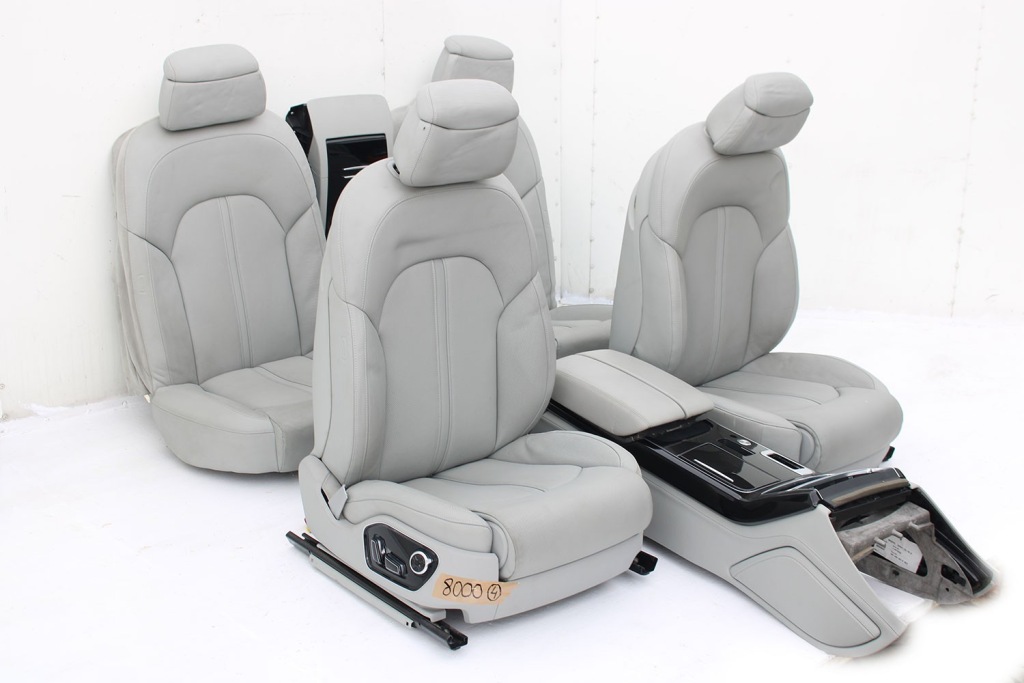 фото №6, Audi a8 4h d4 long сиденья комплект сидений сидений сиденья обивка 4h0 4h