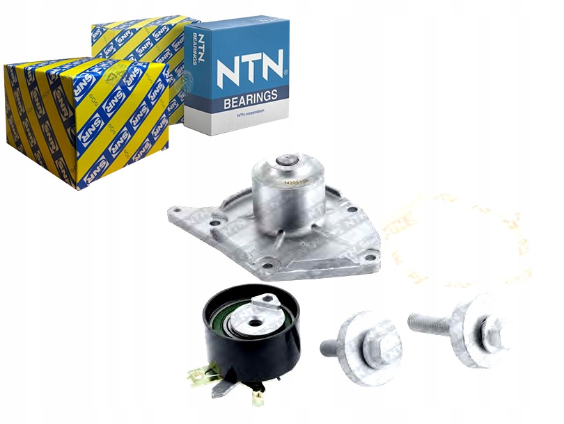 фото №1, Snr kdp455.580 насос водяная + набор ремень распределительного вала